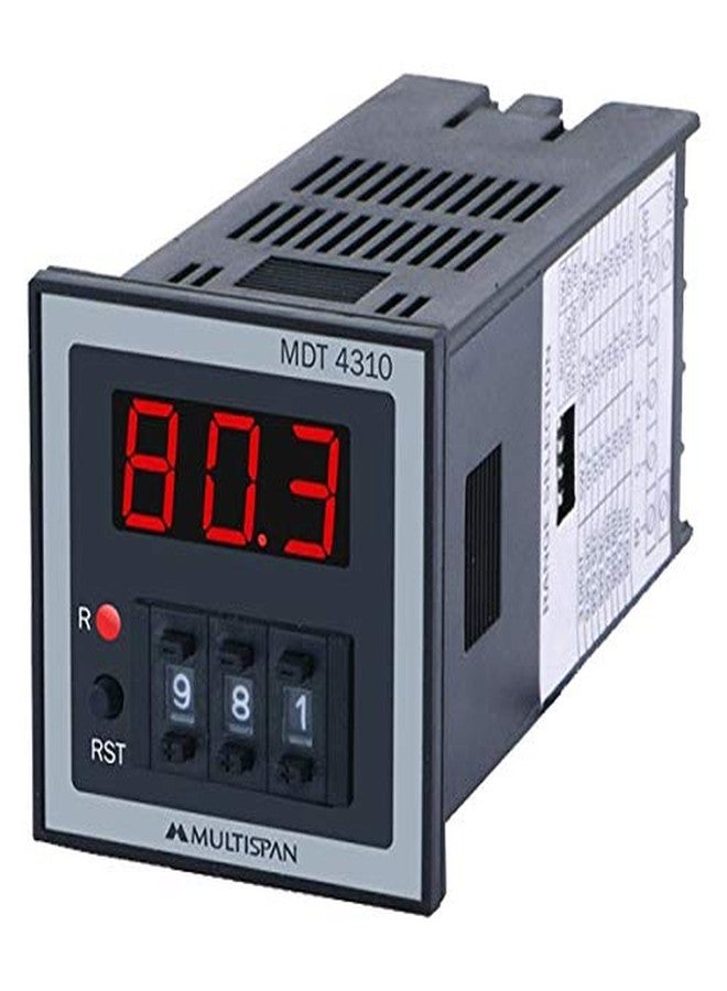 Multispan MDT-4310 3 Digit LED Display Digital Presettable Timer - Image 1